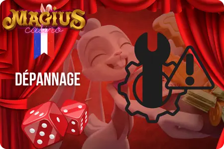 Problèmes de connexion au casino Magius