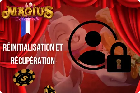 Récupération de compte du casino Magius