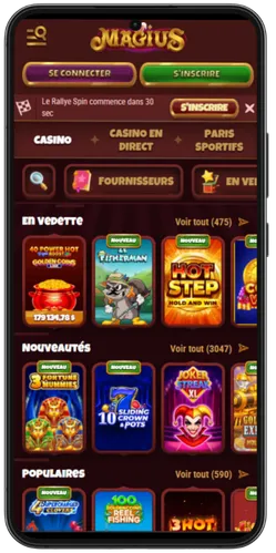 Magius Casino En vedette